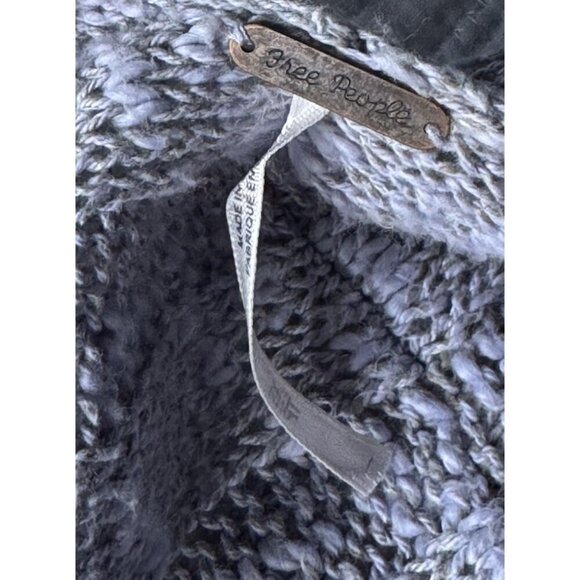 Free People Women's Sz XS Free Spirit Stripe Long Cardigan in Lavender Combo - Picture 6 of 10